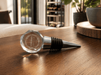 Personalized Champagne Flute Gift Set – Solid Wooden Box with glasses & Accessories