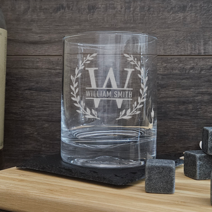 Custom Whiskey Glasses - Unique Engraving Gift