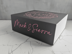 WINE GLASSES MAGNETIC GIFT BOX