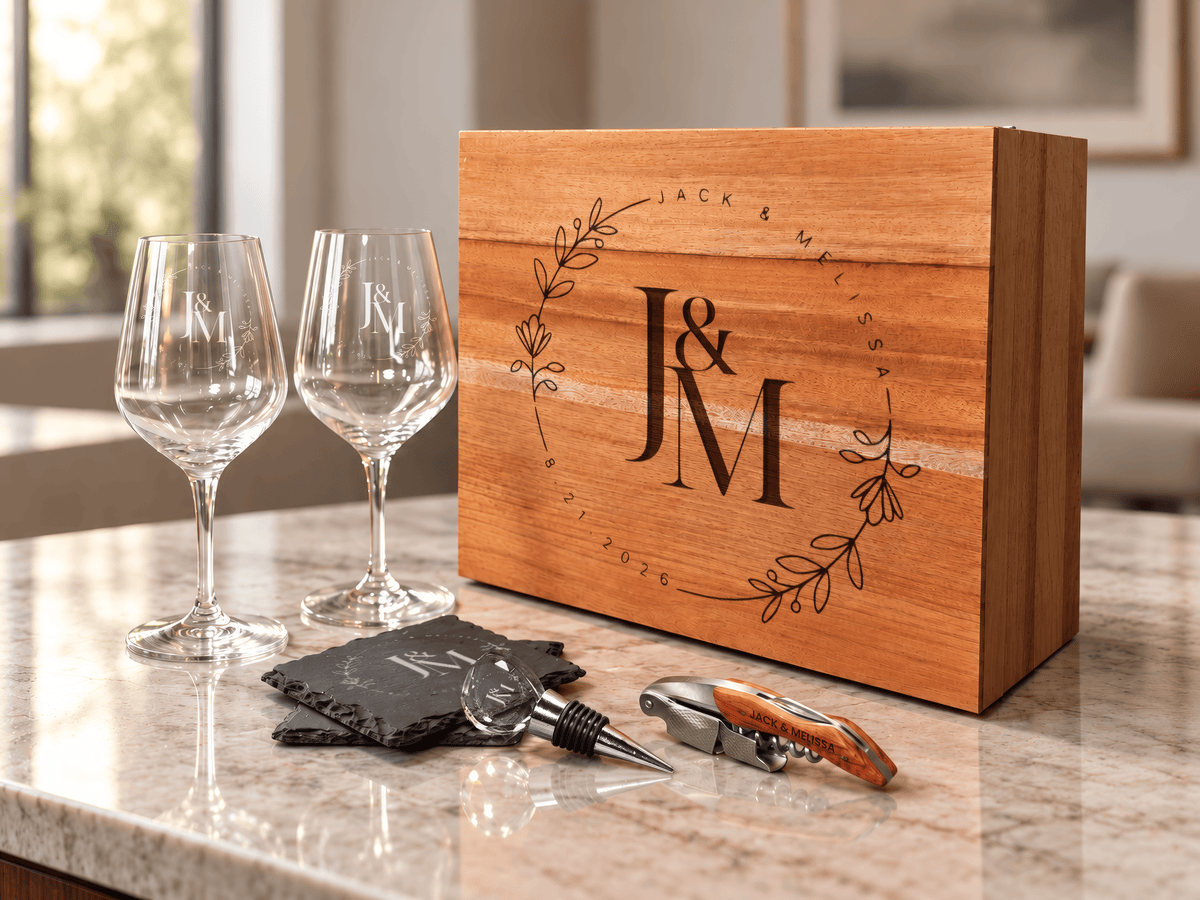 Wooden Box Bundle Set