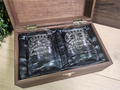 Custom Father’s Day Whiskey Set, wooden box - Gift for Dad, Father’s Day or Dad Birthday - DD008